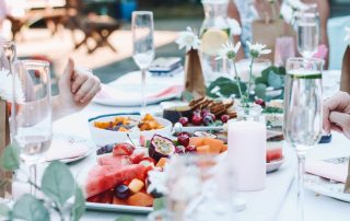 Verjaardag in tuin